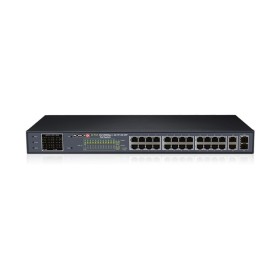 PoES-24370CL+2G+2SFP :: IP Switch POE 10/100 MBPS Fibra