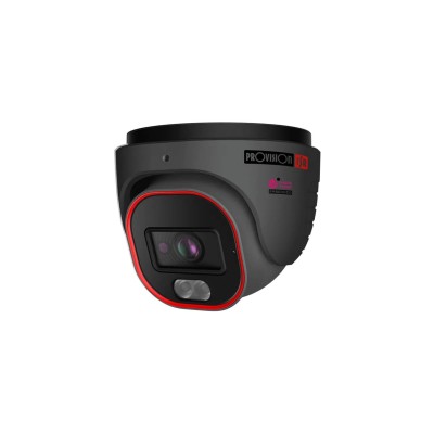 DH-340IPSN-28-G :: Telecamera Dome IP 4MP Ottica Fissa Hybrid Led con DDA