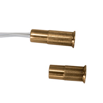 UTKCI02K: Contatto Magnetico da Incasso in Ottone a basso profilo