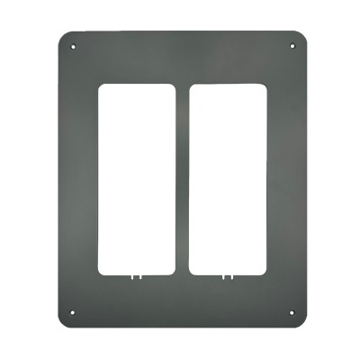 FX-7707 :: Cornice per 2 Targhe Monoblocco Serie CORA S6
