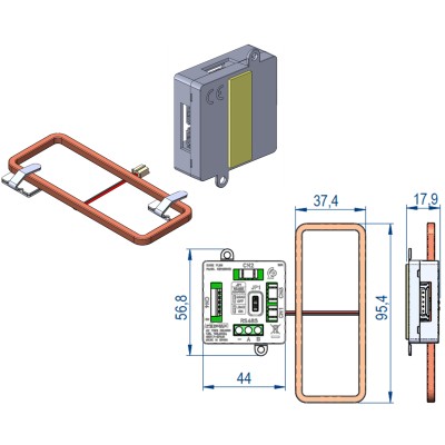 FX-7722 :: Kit Teleloop per Targa Monoblocco Serie CORA S8