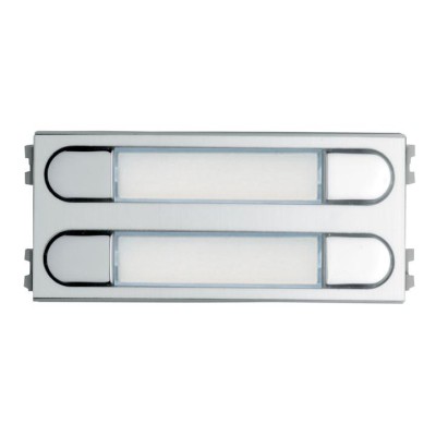 FX-7372 :: DUOX PLUS Modulo 4 Doppi Pulsanti per Targa Serie SKYLINE 1V