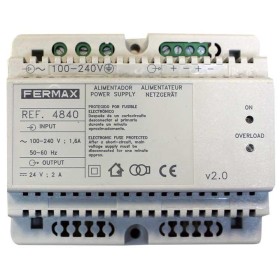 FX-4840 :: DUOX PLUS Alimentatore/Filtro, 240Vac/24Vdc-2A, 6 DIN