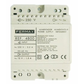 FX-4800 :: DUOX PLUS Alimentatore/Filtro, 230Vac/12Vac-1,5A, 4 DIN