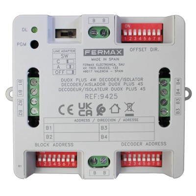 FX-9425 :: DUOX PLUS Decoder/Isolatore di Linea, 4 Ingressi