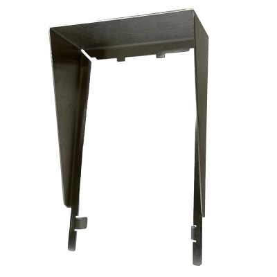 FX-9511 :: Visiera Antipioggia per Targa Monoblocco ad 1 Pulsante Serie MILO