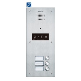 FX-1688 :: SIP Targa Audio 3 Pulsanti Teleloop Serie MARINE ST3